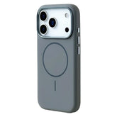 Case iPhone em Silicone Aveludada com MagSafe
