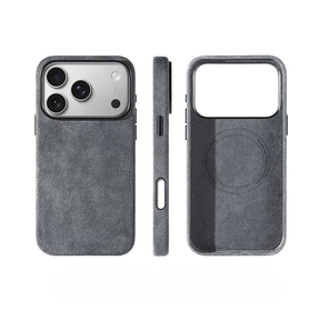 Case iPhone em Alcantara Italiana Premium MagSafe