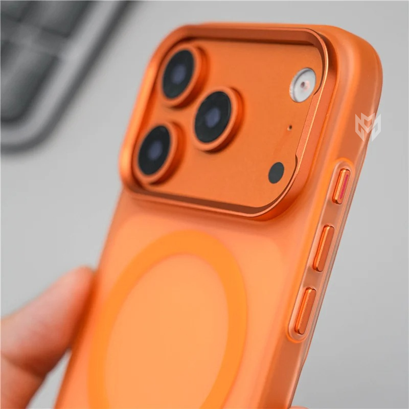 Case iPhone 17 Fosca Minimalista MagSafe