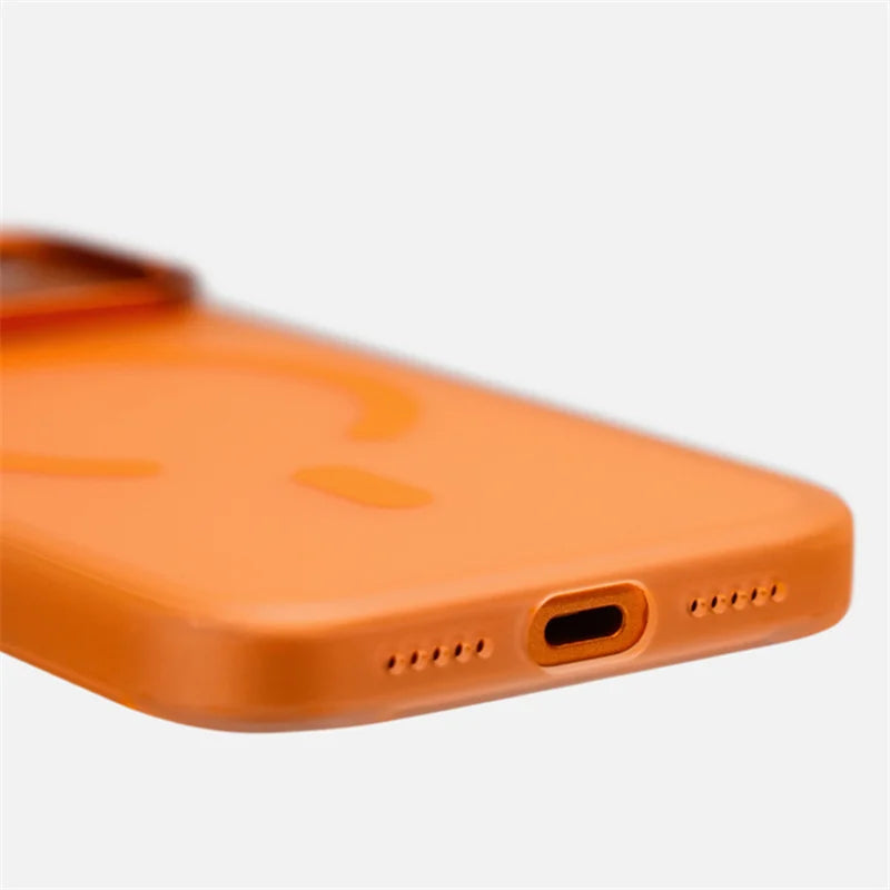 Case iPhone 17 Fosca Minimalista MagSafe