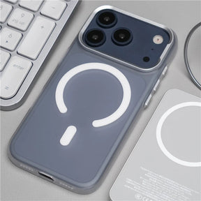 Case iPhone 17 Fosca Minimalista MagSafe