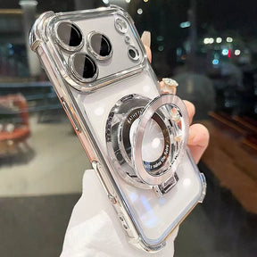 Case Antiqueda Mag Safe com Almofada de Ar para iPhone + Proteção para lentes (Lançamento 2026)