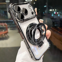 Case Antiqueda Mag Safe com Almofada de Ar para iPhone + Proteção para lentes (Lançamento 2026)