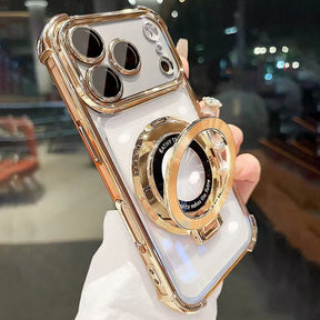 Case Antiqueda Mag Safe com Almofada de Ar para iPhone + Proteção para lentes (Lançamento 2026)