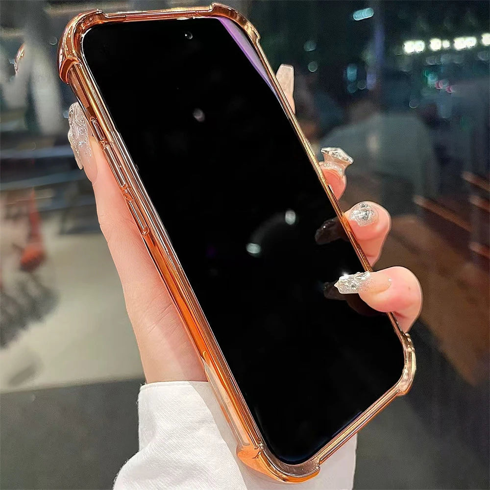 Case Antiqueda Mag Safe com Almofada de Ar para iPhone + Proteção para lentes (Lançamento 2026)