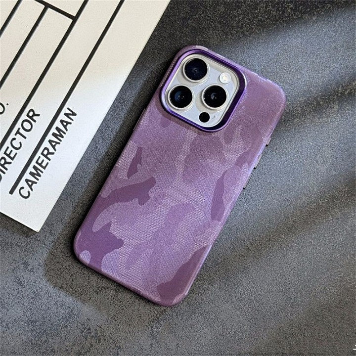Case iPhone Camuflagem Minimalista MagSafe