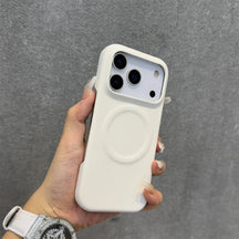 Case iPhone em Couro Macio com Carregamento MagSafe