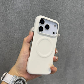 Case iPhone em Couro Macio com Carregamento MagSafe