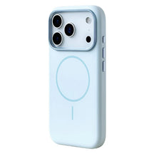 Case iPhone em Silicone Aveludada com MagSafe