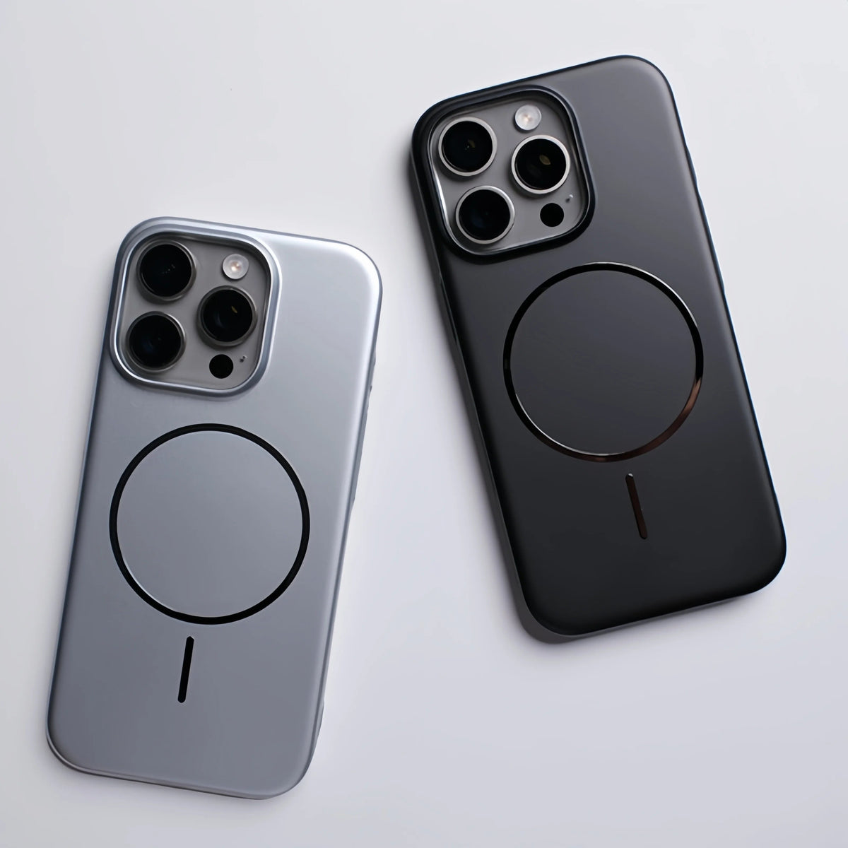 Case Minimalista para iPhone Fosca com Carregamento MagSafe