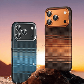 Case iPhone em Fibra de Carbono MagSafe Sunset