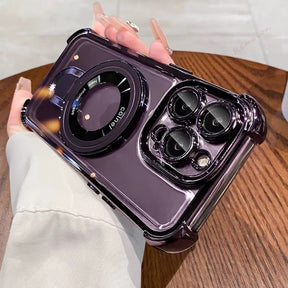 Case Antiqueda Mag Safe com Almofada de Ar para iPhone