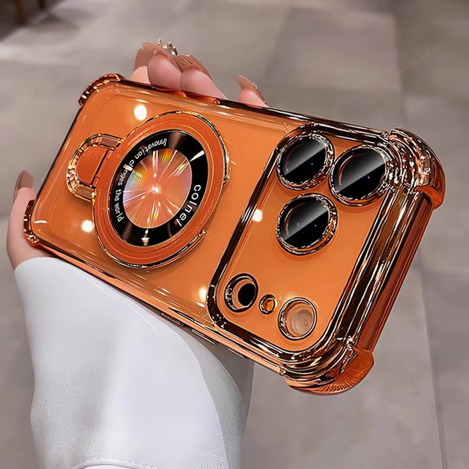 Case Antiqueda Mag Safe com Almofada de Ar para iPhone